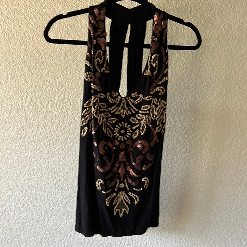 Boston proper beaded top